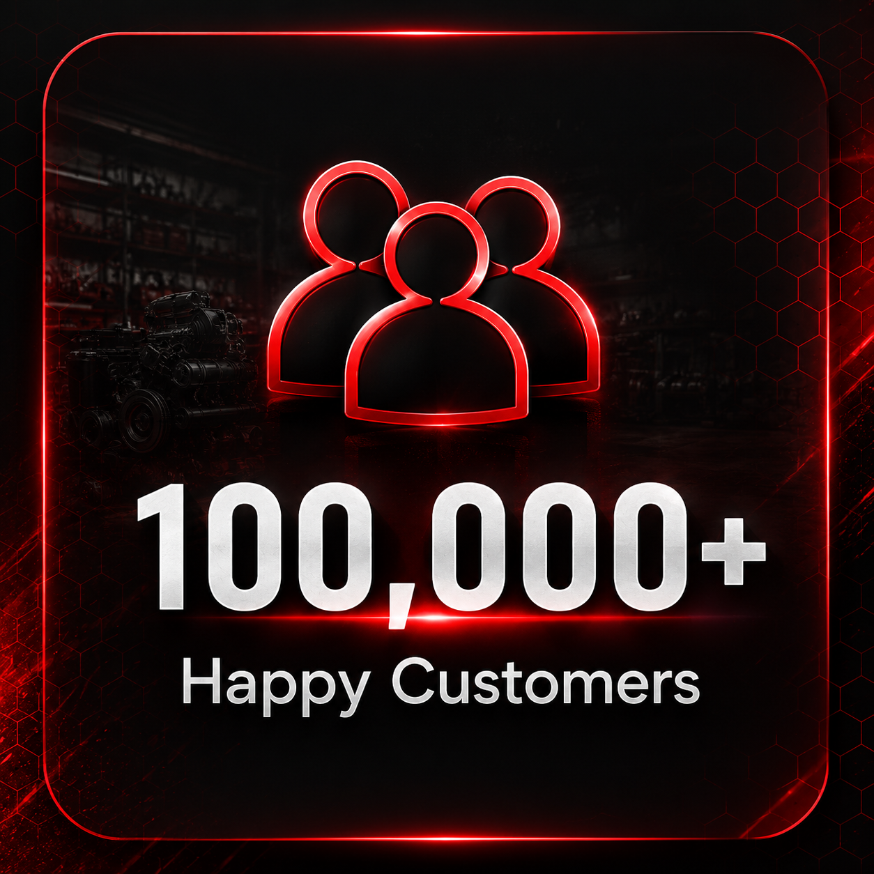 100,000+ Happy Customers