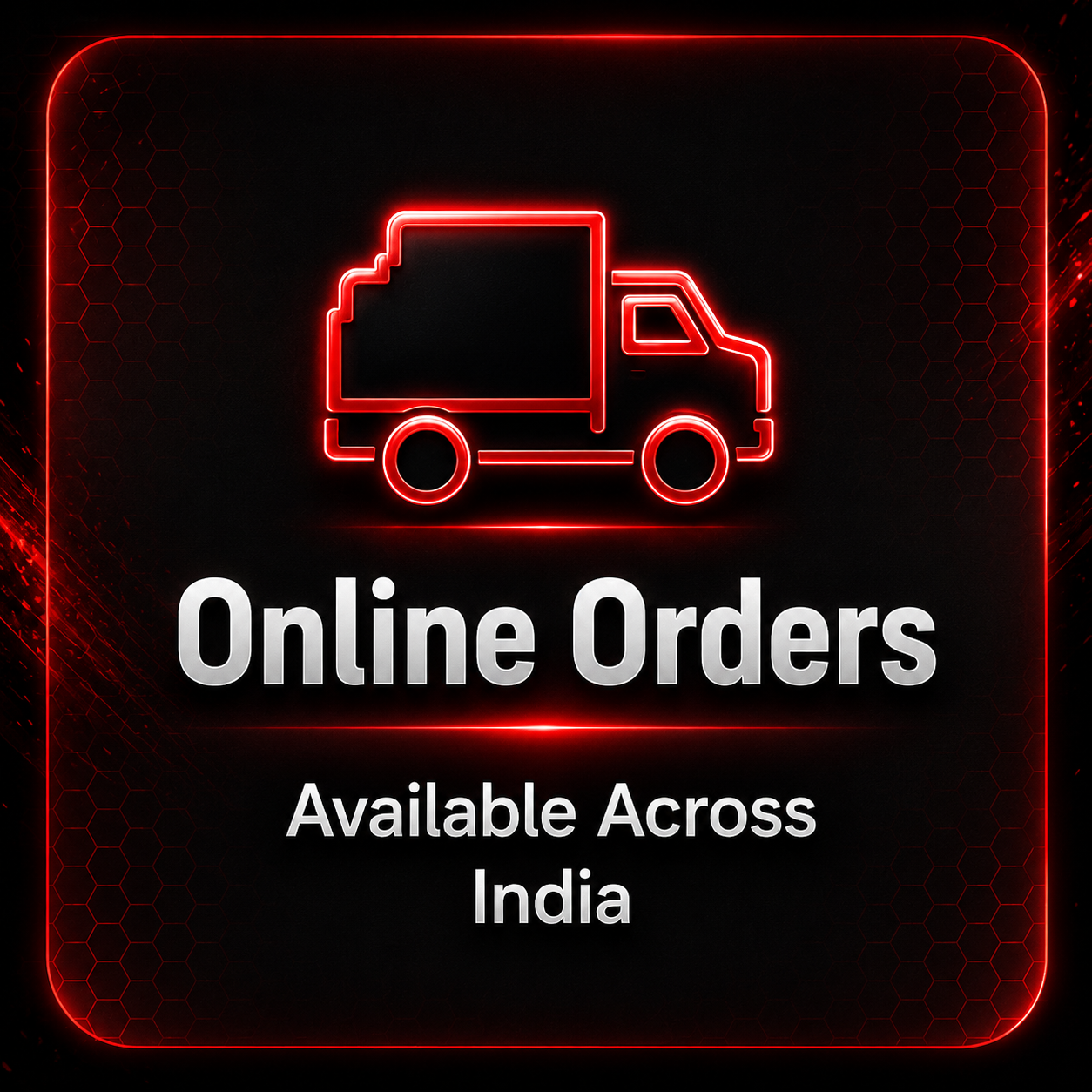 Online Orders Available Across India